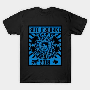 Beto 0_Rourke for US Senate Texas Turn Texas Blue T-Shirt